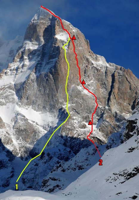 Красноярцы. Зимняя Ушба. Первые фото! (Альпинизм, зима, красноярск, хвостенко, балезин, ефремов, прокофьев, сикилинда)