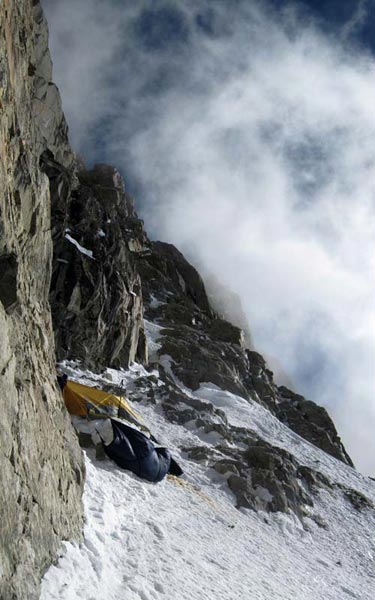 Красноярцы. Зимняя Ушба. Первые фото! (Альпинизм, зима, красноярск, хвостенко, балезин, ефремов, прокофьев, сикилинда)