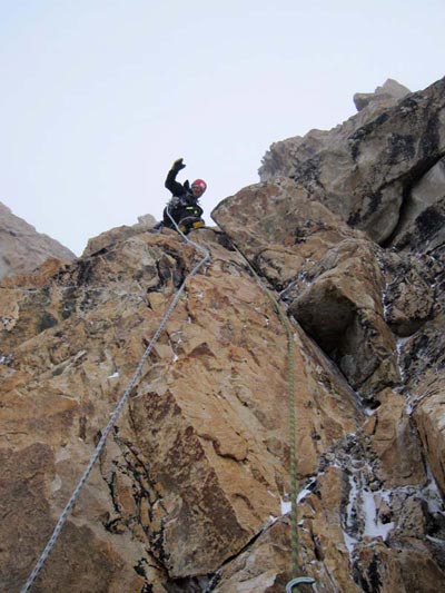 Красноярцы. Зимняя Ушба. Первые фото! (Альпинизм, зима, красноярск, хвостенко, балезин, ефремов, прокофьев, сикилинда)