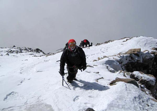 Красноярцы. Зимняя Ушба. Первые фото! (Альпинизм, зима, красноярск, хвостенко, балезин, ефремов, прокофьев, сикилинда)