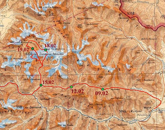 Непогода на Памире. (Альпинизм, маи, лыжный туризм, зимний памир, музкол)