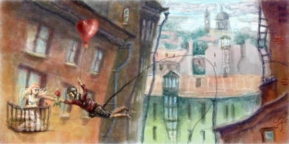 Love is... (день святого валентина, рапт, конкурс, любовь, прыжки с веревкой, rapt)