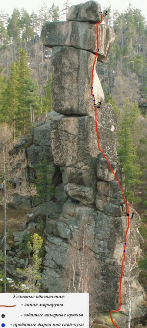 Скальник Идол (Альпинизм, иркутск, традиции, женя)