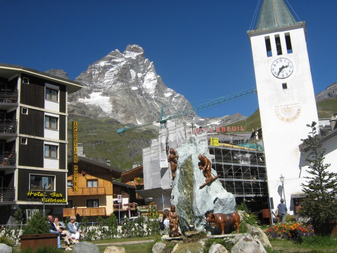 К Маттерхорну свои ходом. (Альпинизм, италия)