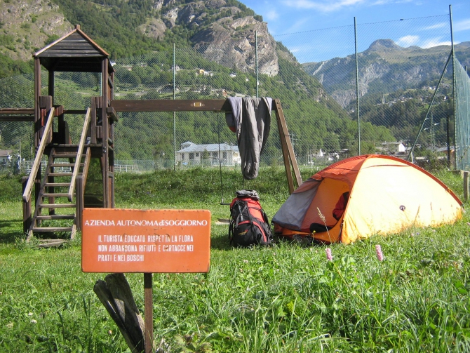 К Маттерхорну свои ходом. (Альпинизм, италия)