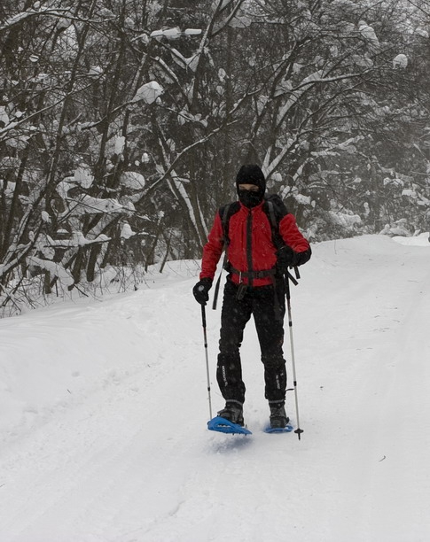 Морозные выходные в окрестностях Сергиева Посада. Фото отчет. (Мультигонки, фестиваль ступня россии, бег по снегу, снегоступы)