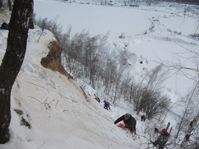 Неофициальный чемпионат Москвы по ски-альпинизму. Результаты и фото. (Ски-тур, альпиндустрия, альпклуб маи)