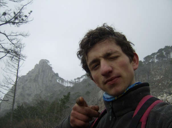 Зимнее соло на "Гиперборее" или мой друг Мишаня. (Альпинизм, крым, гиперборея, шаан-кая)