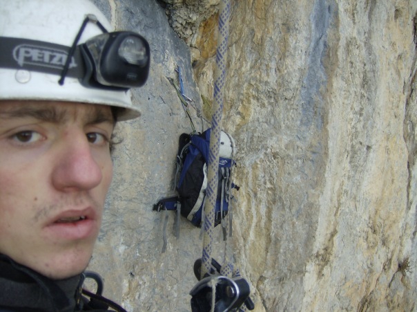 Зимнее соло на "Гиперборее" или мой друг Мишаня. (Альпинизм, крым, гиперборея, шаан-кая)