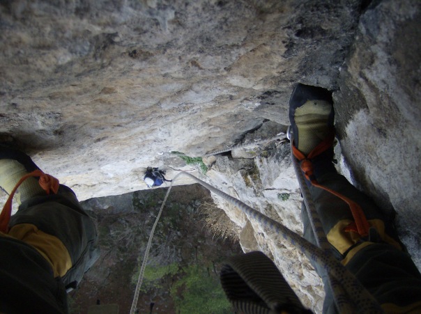 Зимнее соло на "Гиперборее" или мой друг Мишаня. (Альпинизм, крым, гиперборея, шаан-кая)