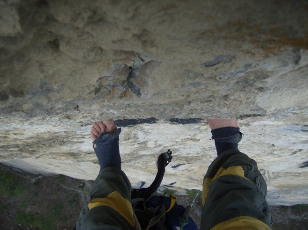 Зимнее соло на "Гиперборее" или мой друг Мишаня. (Альпинизм, крым, гиперборея, шаан-кая)