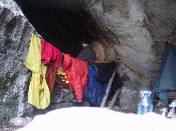 Зимнее соло на "Гиперборее" или мой друг Мишаня. (Альпинизм, крым, гиперборея, шаан-кая)