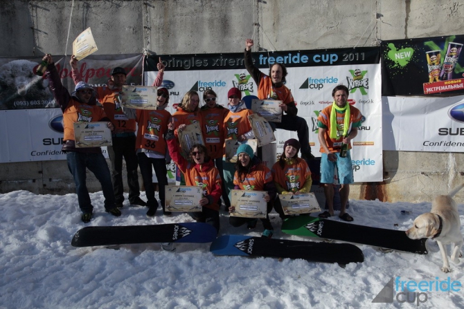 Pringles Xtreme Freeride Cup 2011. Итоги второго этапа! (Бэккантри/Фрирайд, украина, говерла)