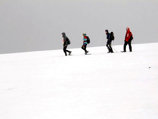 История российского спортивного (и не только) снегоступинга. Часть 1. (мультигонки, ориентирование, снегоступы, бег по снегу, фестиваль ступня россии)