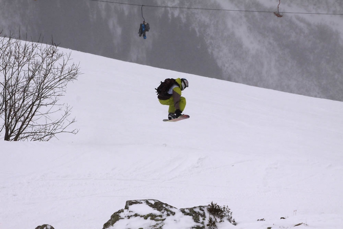 Февраль. Фрирайд. Домбай (Бэккантри/Фрирайд, russian freeride cup, соревнования)