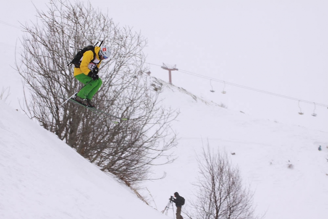 Февраль. Фрирайд. Домбай (Бэккантри/Фрирайд, russian freeride cup, соревнования)