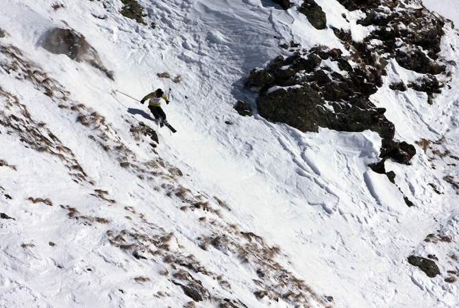 Февраль. Фрирайд. Домбай (Бэккантри/Фрирайд, russian freeride cup, соревнования)