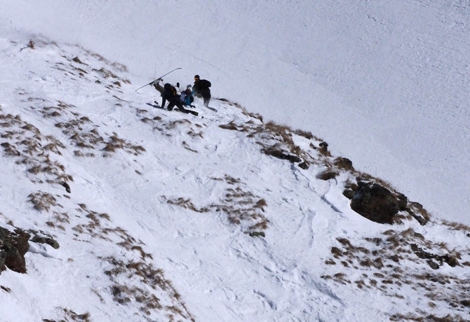 Февраль. Фрирайд. Домбай (Бэккантри/Фрирайд, russian freeride cup, соревнования)