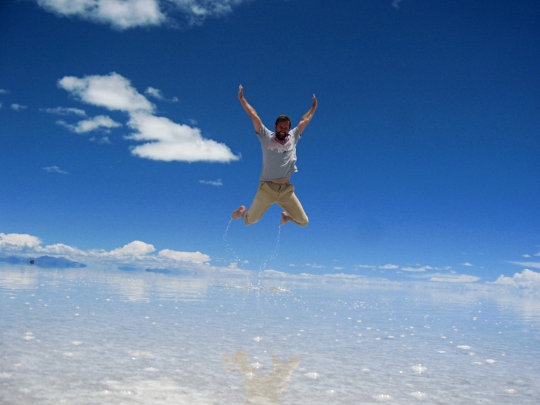 Салар де Уюни. Не забудьте посмотреть в зеркало. (Путешествия, туризм. боливия. салар де уюни, путешествия)