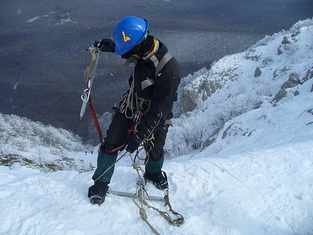 Снежно-скальные соревнования горников в Крыму (Горный туризм, горный, туризм)