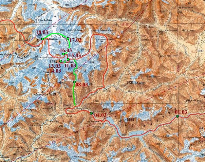 Зимний Памир. Бурный финиш с элементами выживания. (Альпинизм, пик революции, лыжный туризм, маи)