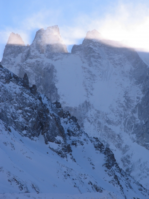 Неприступность Шхельды (Альпинизм, зима, шхельда, фото, альпинизм, кавказ, горы, демченко)