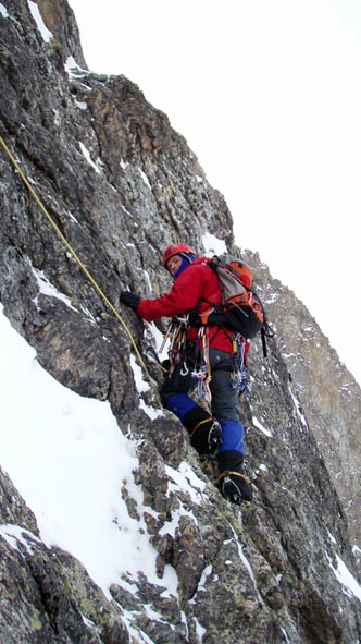 Неприступность Шхельды (Альпинизм, зима, шхельда, фото, альпинизм, кавказ, горы, демченко)