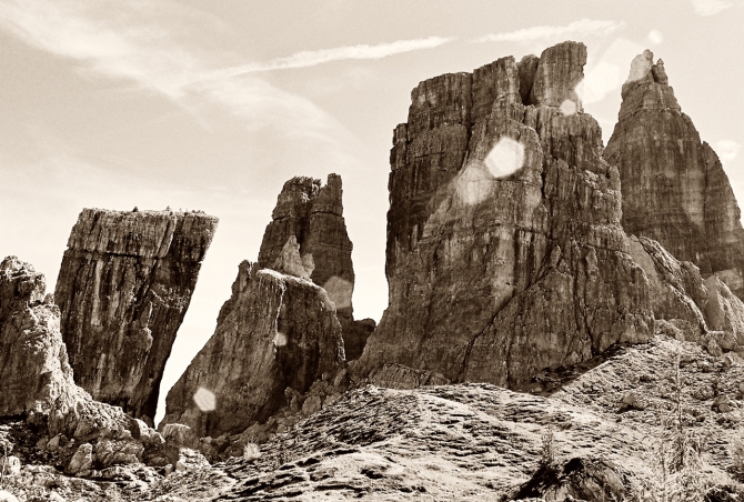 Доломиты (tre cima di lavaredo, италия, cinque torri, фото)