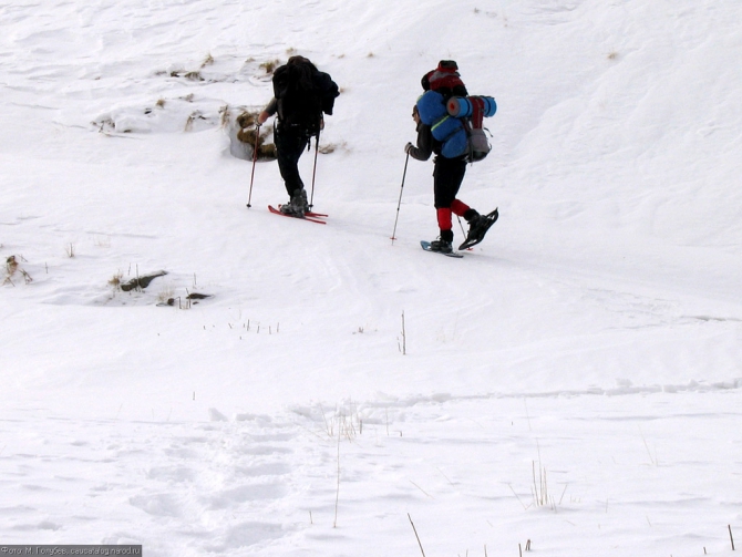 Кавказ - январь 2007. Фотоальбом (Горный туризм, горы, приэльбрусье, эльбрус, зима, снег, скалы)