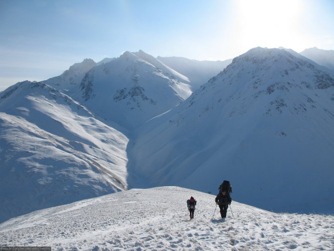 Кавказ - январь 2007. Фотоальбом (Горный туризм, горы, приэльбрусье, эльбрус, зима, снег, скалы)