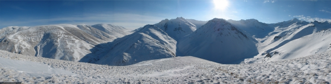 Кавказ - январь 2007. Фотоальбом (Горный туризм, горы, приэльбрусье, эльбрус, зима, снег, скалы)