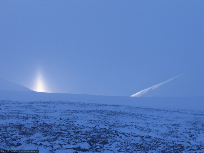 Кавказ - январь 2007. Фотоальбом (Горный туризм, горы, приэльбрусье, эльбрус, зима, снег, скалы)