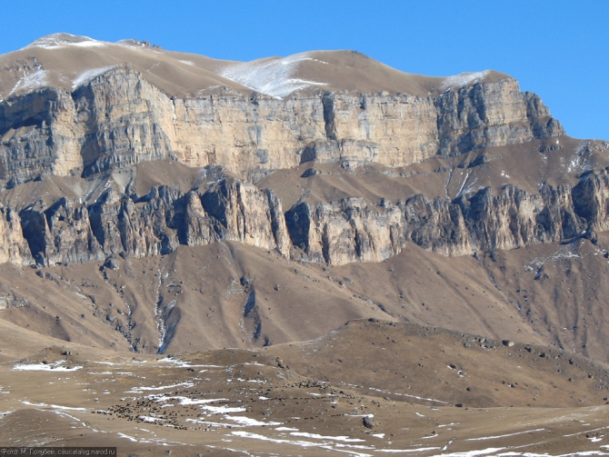 Кавказ - январь 2007. Фотоальбом (Горный туризм, горы, приэльбрусье, эльбрус, зима, снег, скалы)