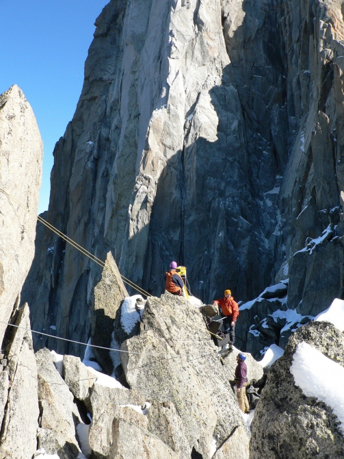 Пти Дрю: стена обвалилась, да здравствует стена! (Альпинизм, альпы, шамони, франция, альпинизм, ито, зимний альпинизм)