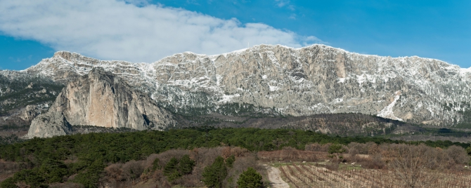 "Компромисс" с Алупкинской стеной. (Альпинизм, крым, первопроход, коптева, salewa, ясинская, алупкинская стена)