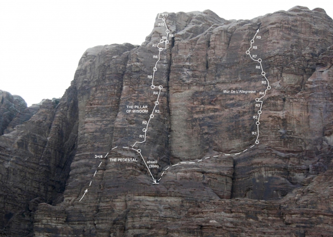 Мудрость и ликование (Вади Рам глазами клаймера) - 1 (Альпинизм, wadi rum, иордания)