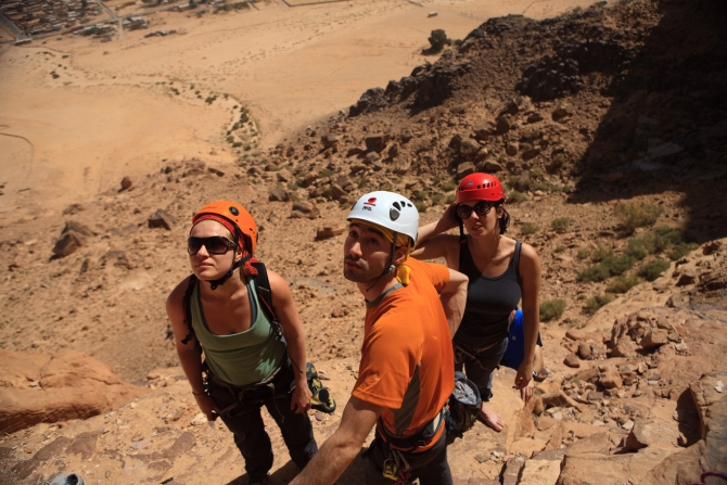 Jordan Women. Часть 1. В погоне за девчонками. (Альпинизм, wadi rum)