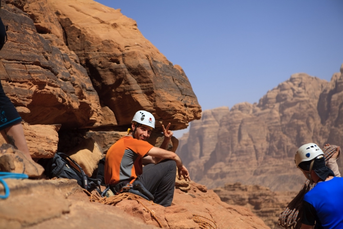 Jordan Women. Часть 1. В погоне за девчонками. (Альпинизм, wadi rum)