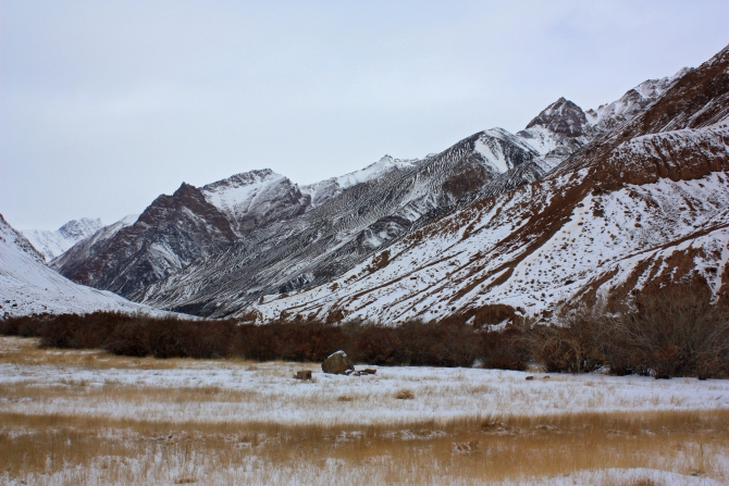Зимний Памир. Фотоальбом. Часть 1. Заходы по Пшарту и кольцо в хр. Музкол (Путешествия, пик советских офицеров, мургаб, лыжный туризм, маи)