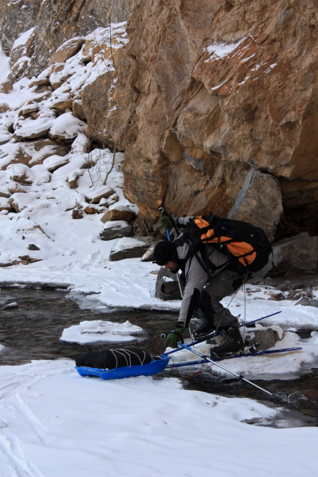 Зимний Памир. Фотоальбом. Часть 1. Заходы по Пшарту и кольцо в хр. Музкол (Путешествия, пик советских офицеров, мургаб, лыжный туризм, маи)