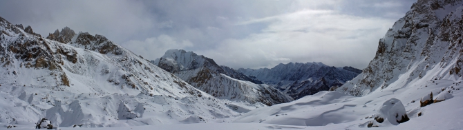 Зимний Памир. Фотоальбом. Часть 1. Заходы по Пшарту и кольцо в хр. Музкол (Путешествия, пик советских офицеров, мургаб, лыжный туризм, маи)