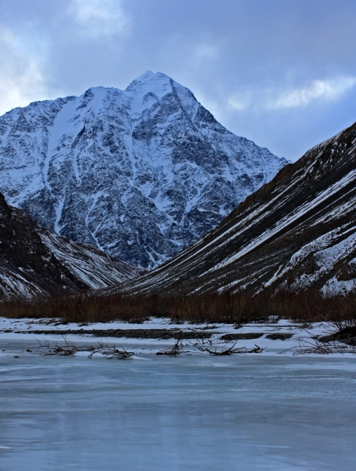 Зимний Памир. Фотоальбом. Часть 1. Заходы по Пшарту и кольцо в хр. Музкол (Путешествия, пик советских офицеров, мургаб, лыжный туризм, маи)