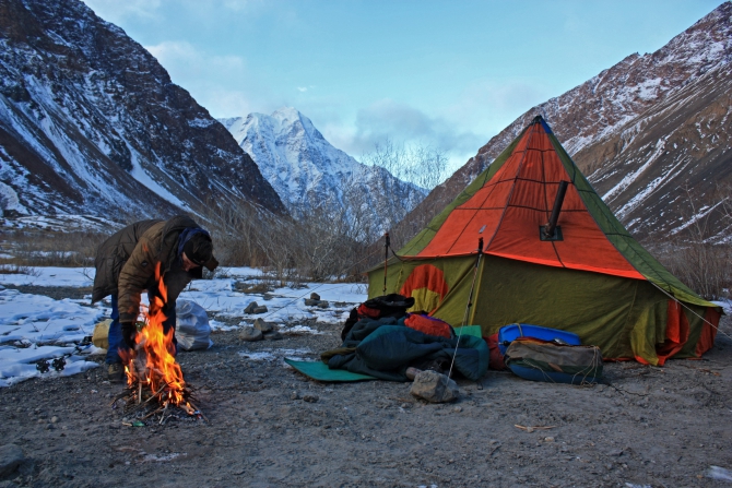 Зимний Памир. Фотоальбом. Часть 1. Заходы по Пшарту и кольцо в хр. Музкол (Путешествия, пик советских офицеров, мургаб, лыжный туризм, маи)