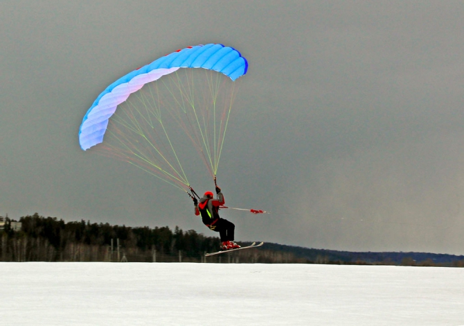 The Moscow Training center www.speedridingclub.ru (Горные лыжи/Сноуборд, горные лыжи, обучение, экстрим фото)