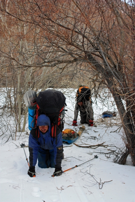 Зимний Памир. Фотоальбом. Часть 2. Долина Мургаба и Сарезское озеро (Путешествия, усойский завал, музкол, лыжный туризм, маи)