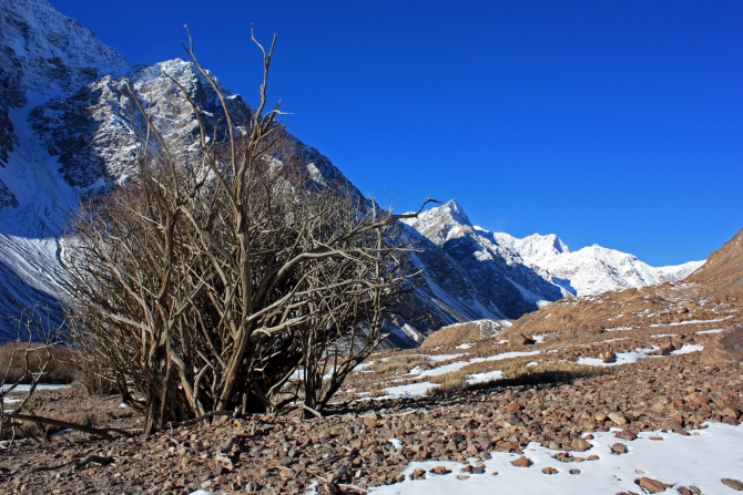 Зимний Памир. Фотоальбом. Часть 2. Долина Мургаба и Сарезское озеро (Путешествия, усойский завал, музкол, лыжный туризм, маи)
