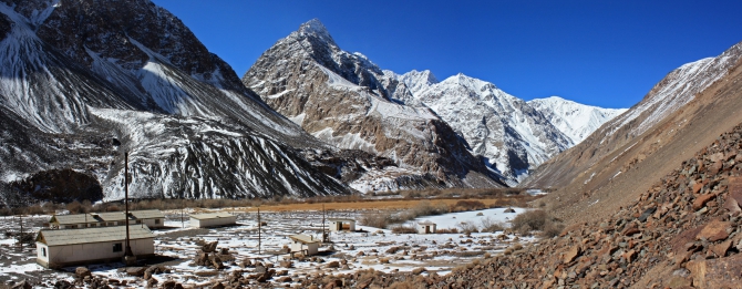 Зимний Памир. Фотоальбом. Часть 2. Долина Мургаба и Сарезское озеро (Путешествия, усойский завал, музкол, лыжный туризм, маи)