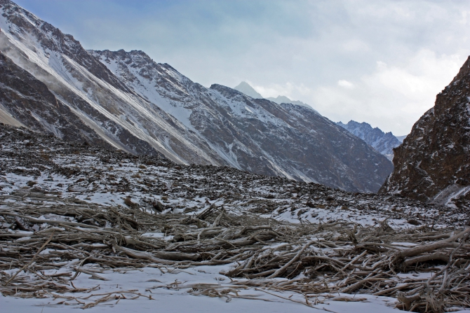 Зимний Памир. Фотоальбом. Часть 2. Долина Мургаба и Сарезское озеро (Путешествия, усойский завал, музкол, лыжный туризм, маи)