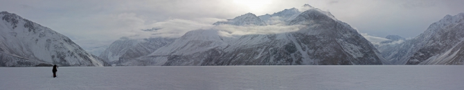 Зимний Памир. Фотоальбом. Часть 2. Долина Мургаба и Сарезское озеро (Путешествия, усойский завал, музкол, лыжный туризм, маи)