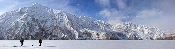 Зимний Памир. Фотоальбом. Часть 2. Долина Мургаба и Сарезское озеро (Путешествия, усойский завал, музкол, лыжный туризм, маи)